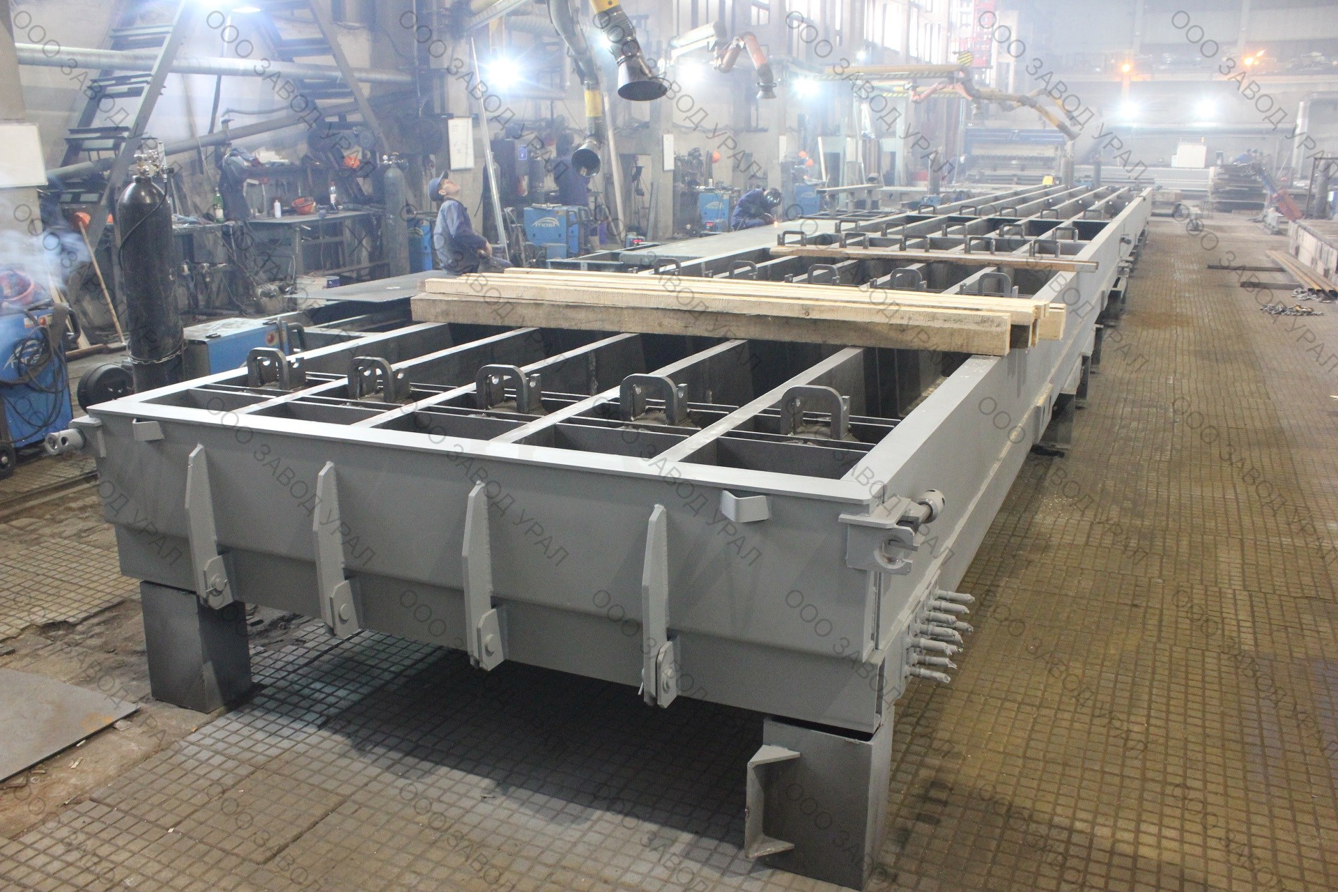 Изготовлен и отгружен в Свердловскую область комплект составных форм для производства свай.