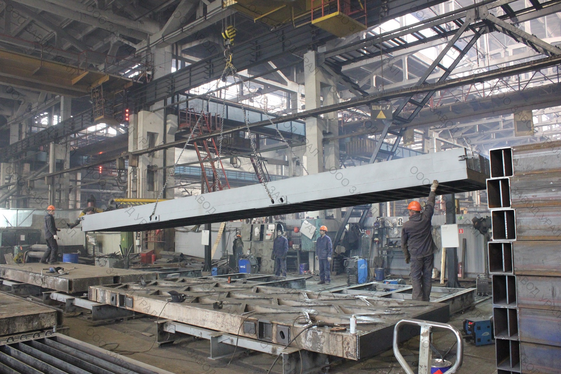 Изготовлен и отгружен в Свердловскую область комплект составных форм для производства свай.