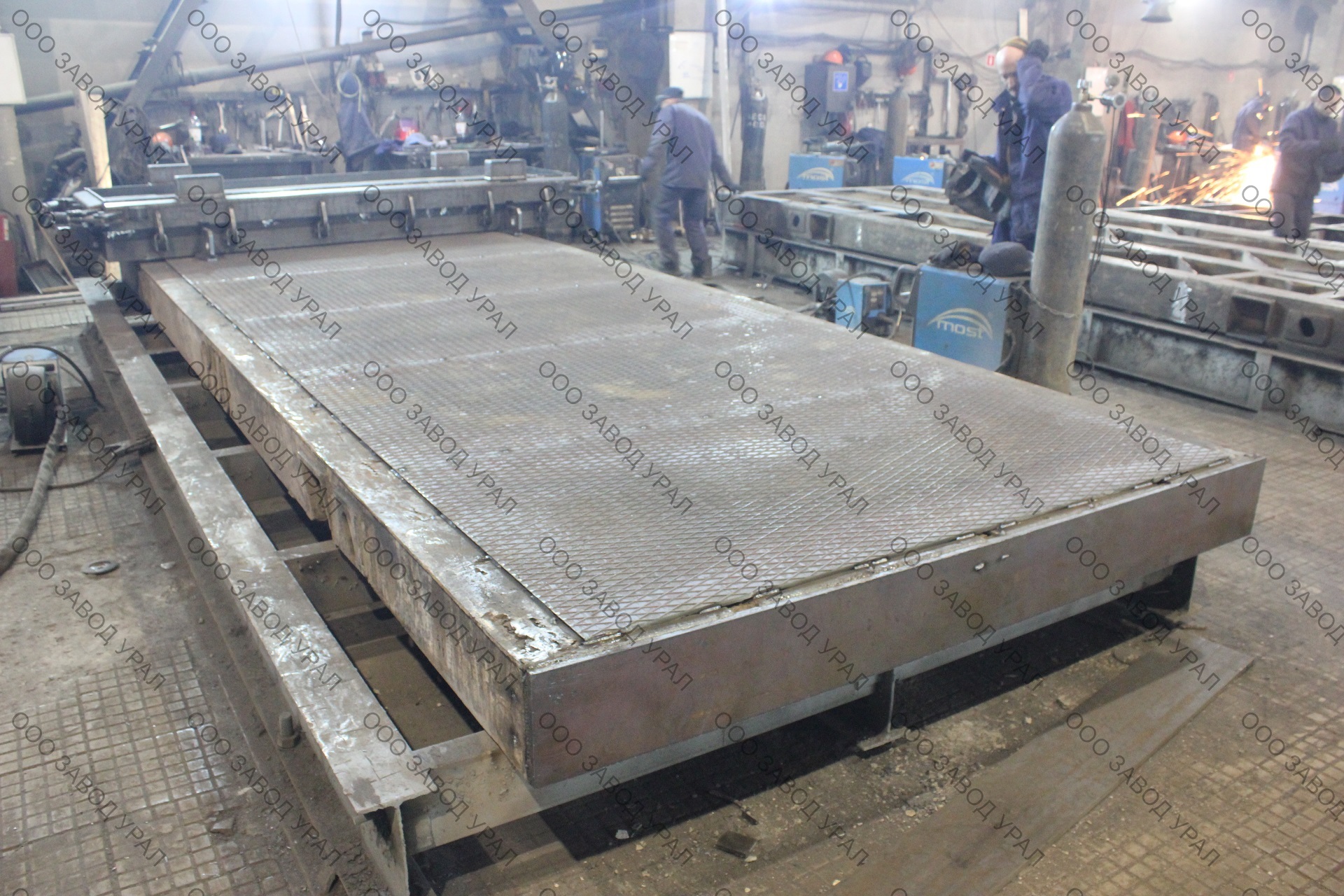 Отгружен комплект отремонтированных металлоформ ПДН-14
